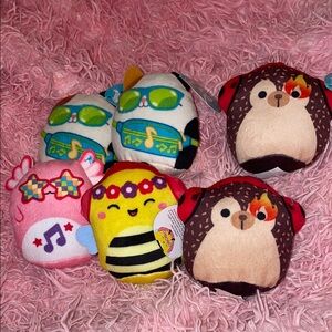 6 Squishmallows mini McDonald’s collection